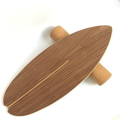 Maple Balance Board Wooden Balance Board Ski Yoga Training B