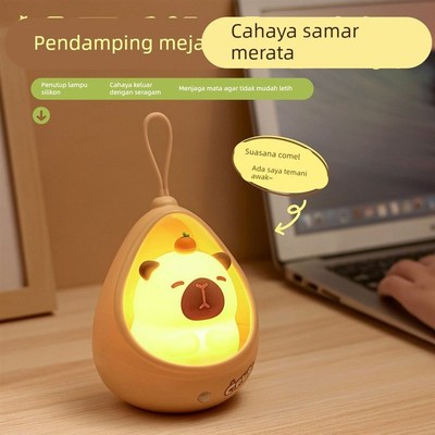 CAPYBARA LAMP  卡皮巴拉 人体感应夜灯 治愈系暖光 壁挂设计