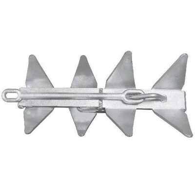 Hot dip galvanized square anchor for ships, 13lb/19lb box