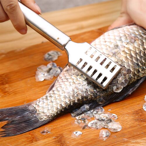 Fish Skin Brush Scraping Fishing Scale Brush Graters Kitchen