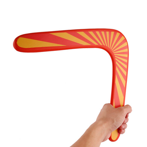 New Kangaroo Throwback V Shaped Boomerang Flying Disc Throw1