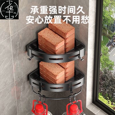 Bathroom Shelves Kitchen Wall Shelf Shower Storage Rack挂架