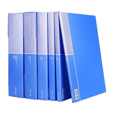 a4 clear book display file文件夹 document folders 资料夹透明