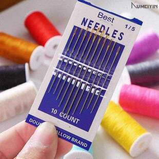 household sewing needle thread set and kit box
