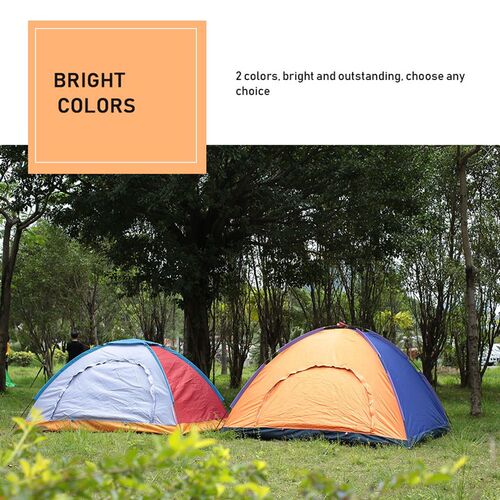 Pyramid Tent Durable Multicolor Oxford Cloth for 2-5 People