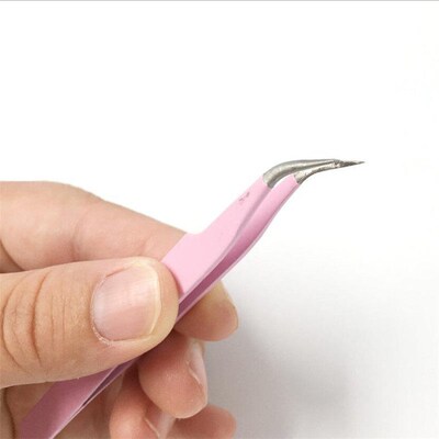 2Pcs/set Anti-static Elbow and Straight Stainless Steel Twee