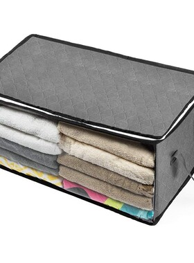 Non-woven storage box quilt foldable storage bag sorting box
