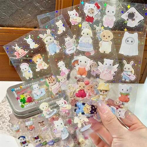 Sylvanian Families Sticker Childrens Toy Kitchen Toys Girl