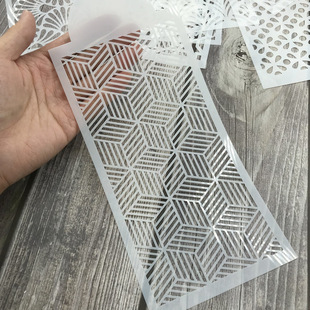 Fondant Cake Mesh Stamps Stencils Embossing for Decorating