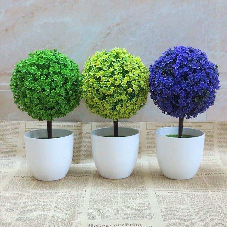 Artificial plant potted indoor artificial flowers and reen