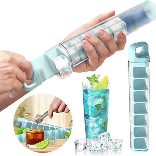 Ice Tube Making Trays Easy Push and Pop Out Ice Cube Tray