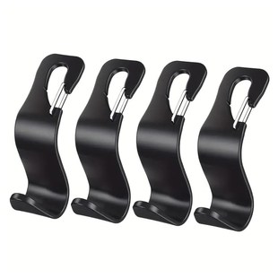 4-Pack Car Back Seat Headrest Hooks时尚后座挂钩