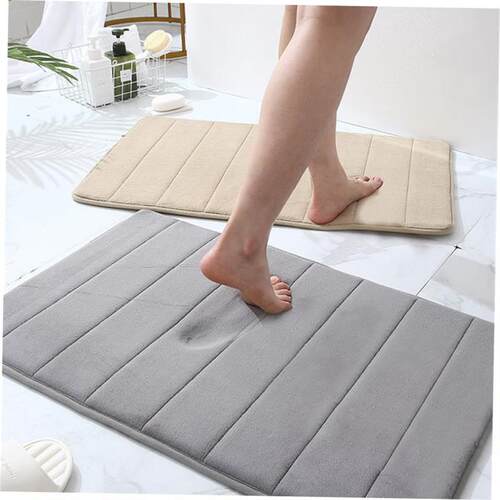 Soft Memory Foam Bath Bathroom Floor Shower Rug Non-slip Mat