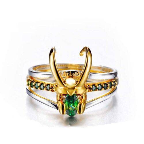 3 PCS/set Movie Character Cosplay Claw Helmet Zircon Inlaid