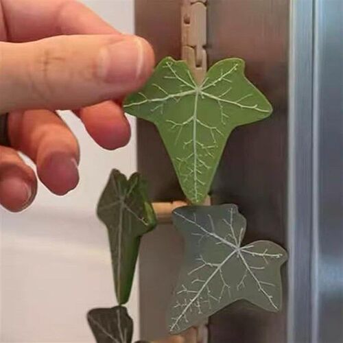 跨境新品3D Printing Artificial Ivy Fridge Magnet常春藤冰箱贴