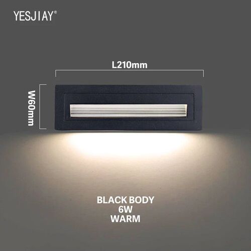 Led Stair Light Step Lights 3W/6W 86/210mm Aluminum Recessed