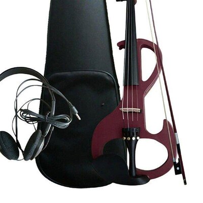 Electric Violin Solid Wood Silent Electric Violin Stringed