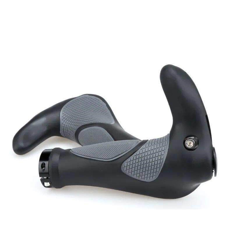 Bicycle Grip Handlebar End Cap Aluminium Alloy Lock Mountain - 实物图