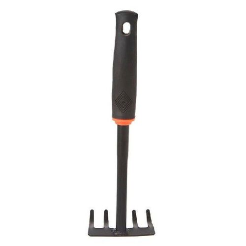 1Pc Portable Digging Tool Mini Steel Rake For Home Garden