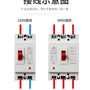 上海人民DZ15塑壳断路器2p3p323100空气开关家用总闸空开三相