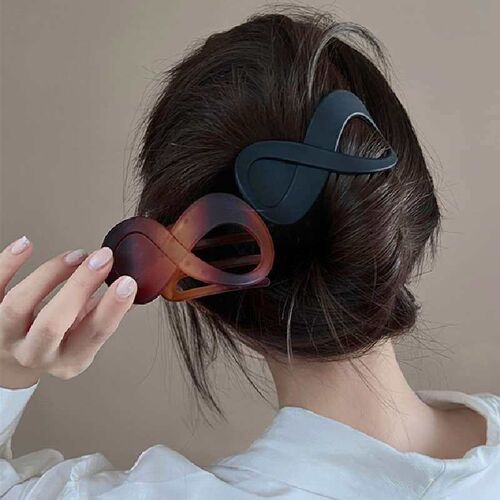 Temperament 8-character Hairpin Womens Back of Head Hair Ar