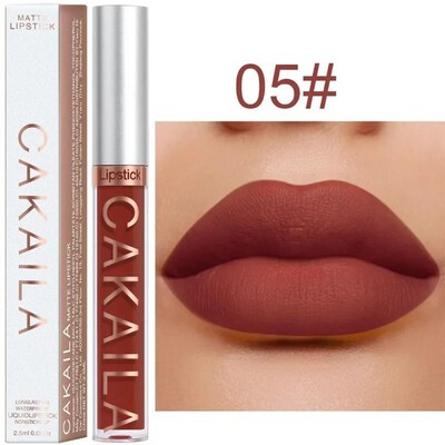 Waterproof Liquid Lipsticks Lip Makeup Matte Velvet Lipstick