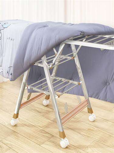 Foldable Clothes Drying Rack, Collapsible Laundry Hanger