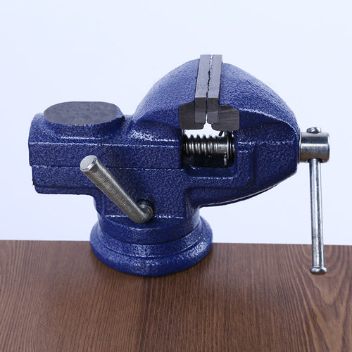 台钳工作台家用台虎夹钳儿童木工小桌钳夹幼儿园手工diy桌面虎钳