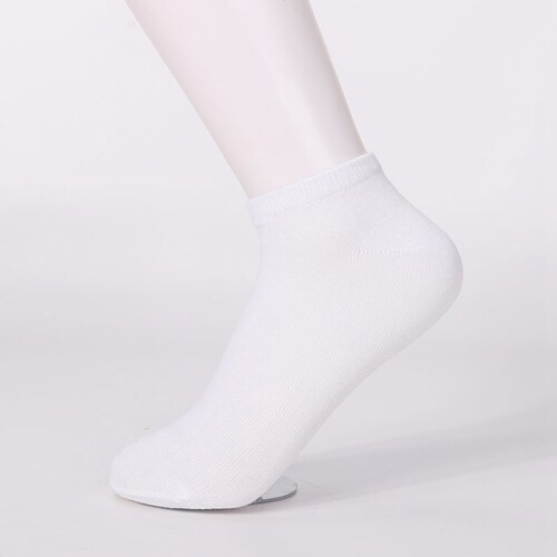 5/10 Pairs Women Socks Breathable Ankle Socks Solid Color Sh