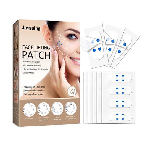 120pcs Invisible Face Stickers Transparent Thin Face Patche