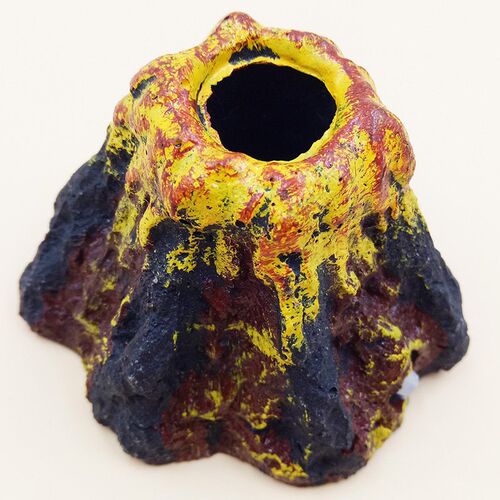 Volcano Shape Air Bubble Stone Aquarium Air Stone Ornament F