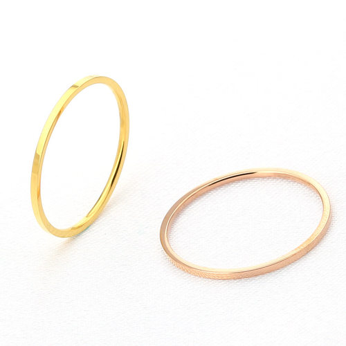 Lovers ring womens fine tail ring Japanese and Korean fashi