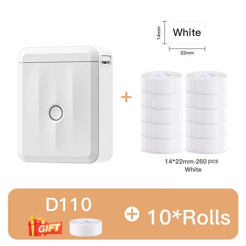 Niimbot D110 D11 D101 Smart Portable Label Printer Mini Pock图片