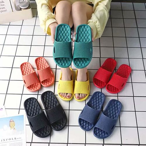Summer Couple Slippers Womens Household Indoor Home Bath Ba
