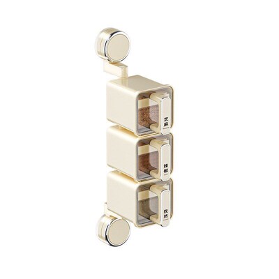 Wall-mounted suction cup type Seasoning Box Pepper Spice Org