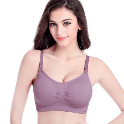 Women Nursing Maternity Bra Push Up Breastfeeding Bralette