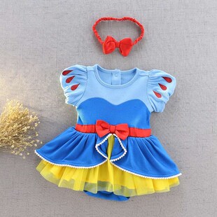 Girls New Baby Toddler jumpsuit/crawling suit/dress mermd pr