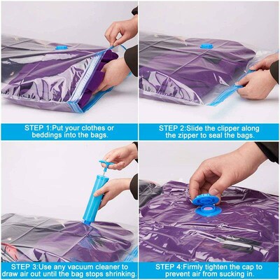 Vacuum Storage Bags Wardrobe Organizer Vacuum Seal Bag Space
