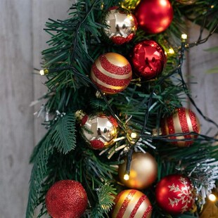 Set Christmas Decoration Ball Penda Tree