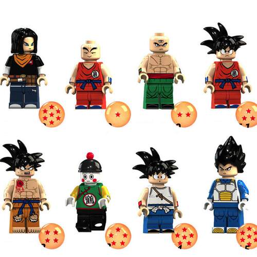Anime Dragon Ball Z Building Blocks Guko Vegeta Gohan Chiaot