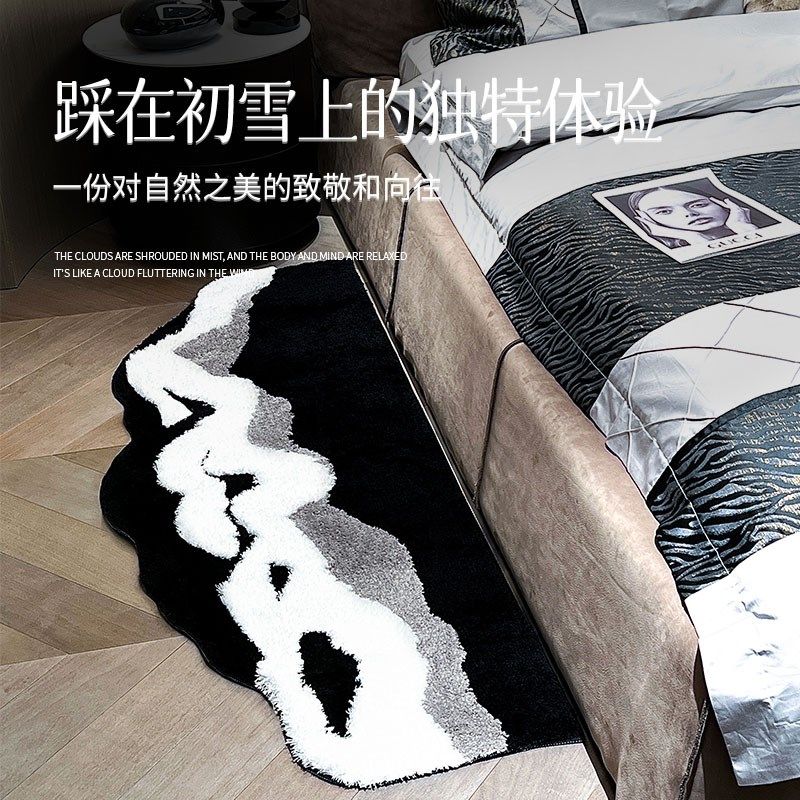 机织苔藓地毯儿童房客厅床边地毯卧室暖藻绿色地毯床边毯草地地毯,居家布艺,床边毯,淘宝优惠券,粉丝福利购,淘宝优惠卷