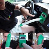 蛋蛋冷却器通风伸缩管冰丝坐垫 汽车空调改装 jewel cooler