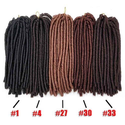 African soft dread locks braid hair crochet braids softdread