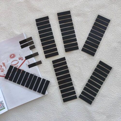 1200 Pcs Color Stickers Notes Transparent Self-Adhesive Inde