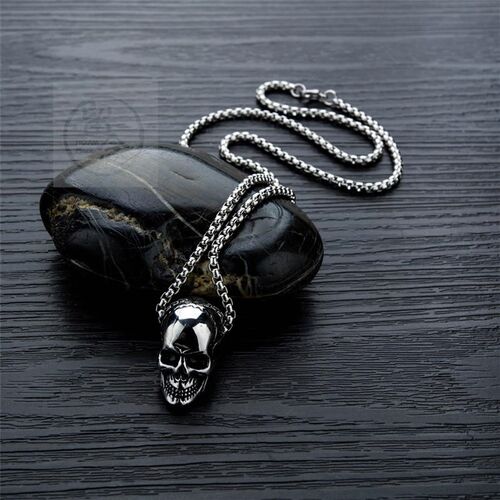 。Stainless steel punk pendant personalized titanium steel s