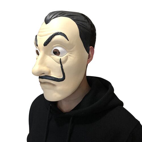 La Casa De Papel Mask Salvador Dali Latex Cosplay Mask Hallo