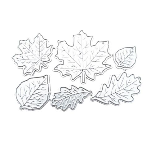 Maple Leaves Metal Cutting Dies Stencil DIY Scrapbooking Alb