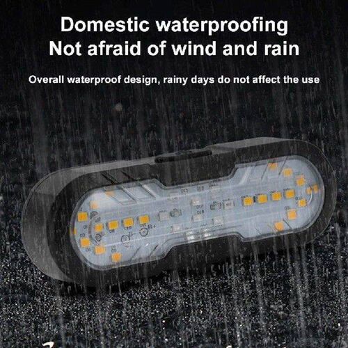 Bicycle Rear Light Rechargeable Bike Rear Light with Turn