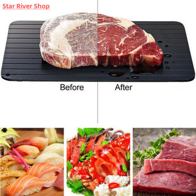 Fast Defrosting Tray Thaw Frozen Food Meat Fruit Quick Defro