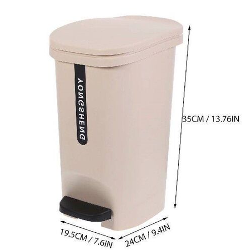 Garbage Can Waste Basket Trash with Lid Paper Bathroom